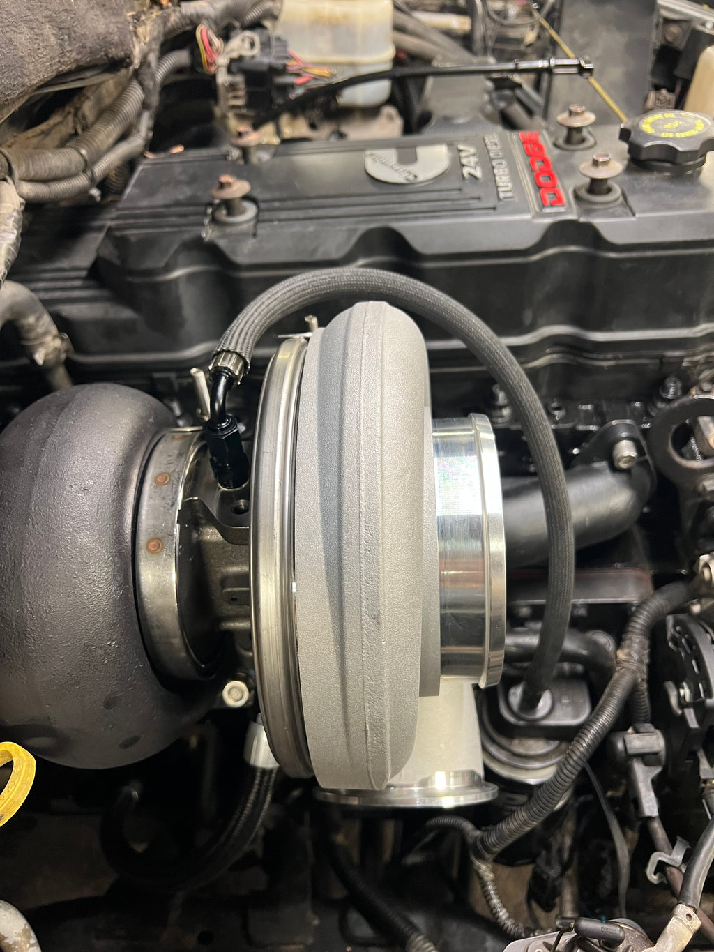 03+ Cummins S400 2nd Gen Swap Oil Feed Line